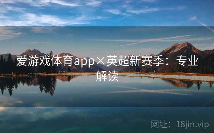 爱游戏体育app×英超新赛季:专业解读