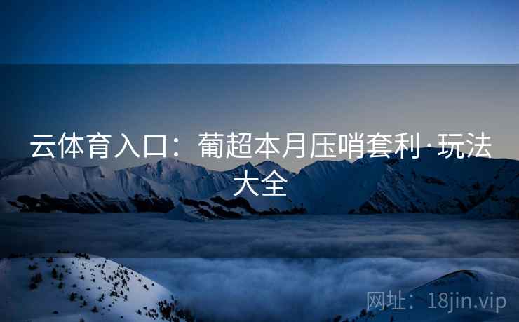 云体育入口：葡超本月压哨套利·玩法大全